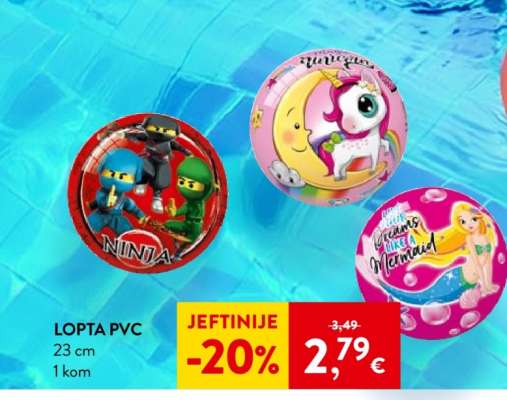 Lopta PVC