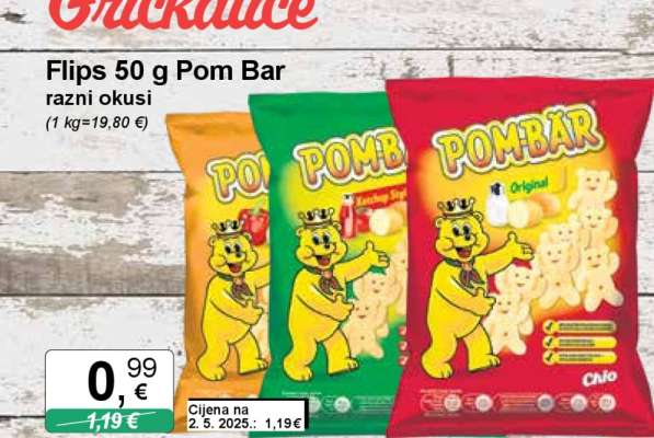 Flips 50 g Pom Bar