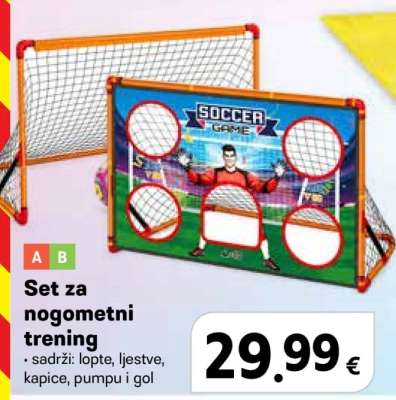 Set za nogometni trening