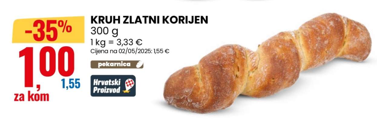 KRUH ZLATNI KORIJEN