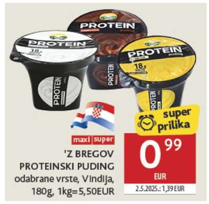 'Z BREGOV PROTEINSKI PUDING
