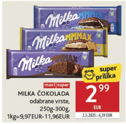 MILKA Čokolada