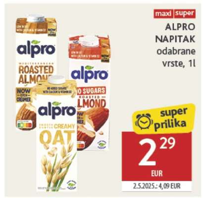 ALPRO NAPITAK odabrane vrste, 1l