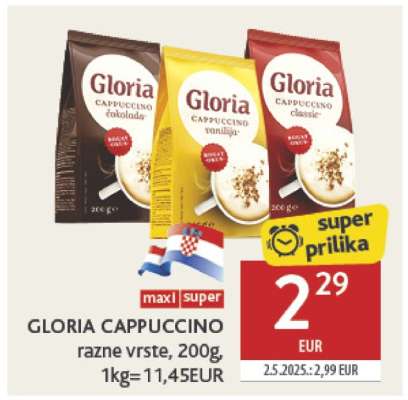 GLORIA Cappuccino