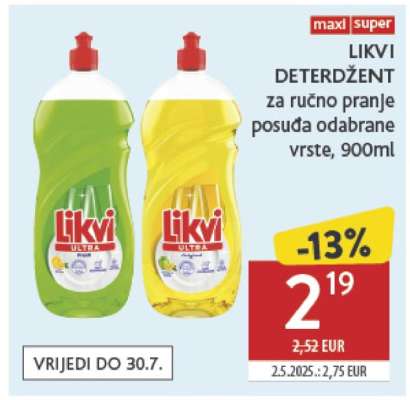 LIKVI Deterdžent