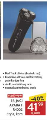 BRIJAĆI APARAT R4002