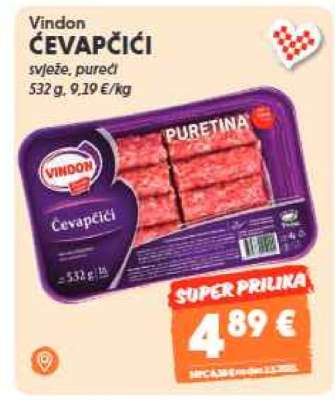 VINDON ČEVAPČIĆI
