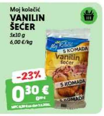 Moj kolačić VANILIN ŠEĆER