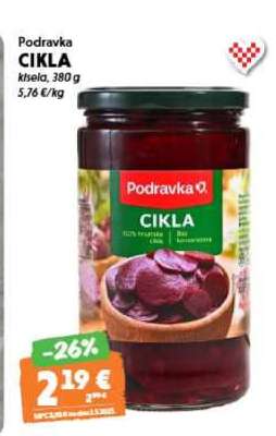 PODRAVKA CIKLA