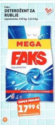 FAKS Deterdžent za rublje