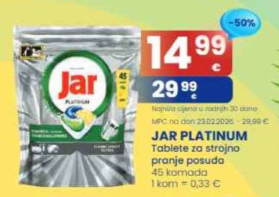 JAR PLATINUM