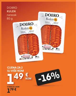 DOBRO KULEN narezak 80 g