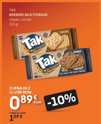 Tak KREKERI MULTIGRAIN