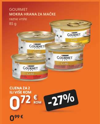 GOURMET MOKRA HRANA ZA MAČKE