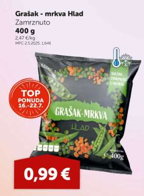 Grašak - mrkva Hlad