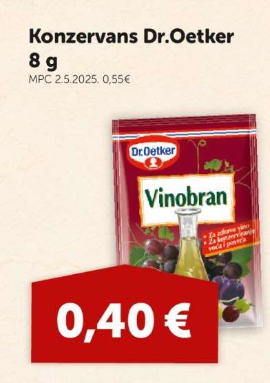 Konzervans Dr.Oetker
