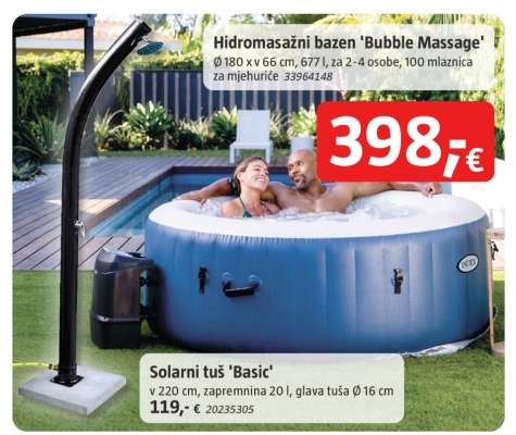 Hidromasažni bazen 'Bubble Massage'