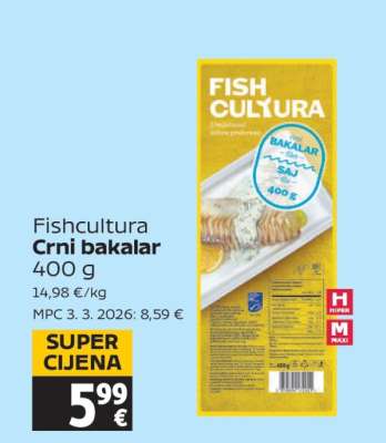 Fishcultura Crni bakalar 400 g