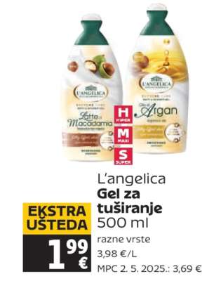 L'Angelica Gel za tuširanje
