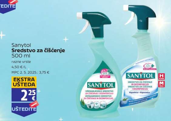 Sanytol Sredstvo za čišćenje