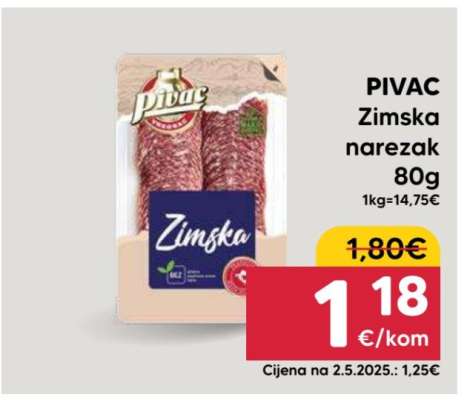 PIVAC Zimska narezak 80g