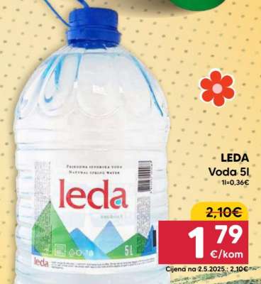 LEDA Voda 5l