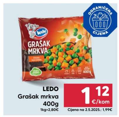 LEDO Grašak mrkva 400g