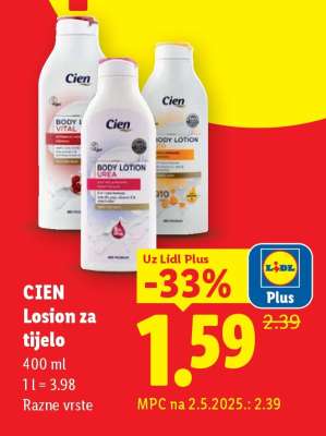 Cien Losion za tijelo