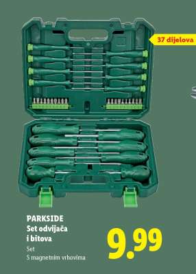 PARKSIDE Set odvijača i bitova