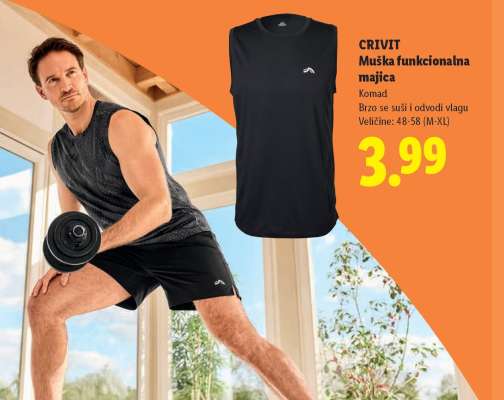 CRIVIT Muška funkcionalna majica