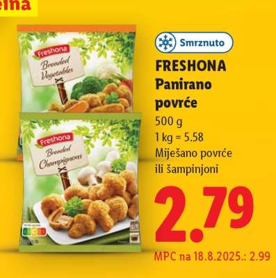 Freshona Panirano povrće