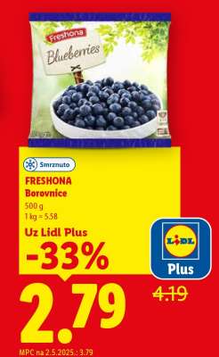Freshona Borovnice