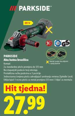 PARKSIDE Aku kutna brusilica
