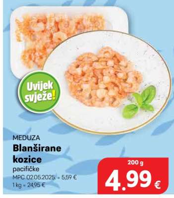 Blánširane kozice