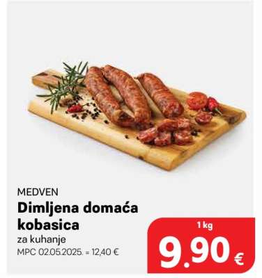 Dimljena domaća kobasica