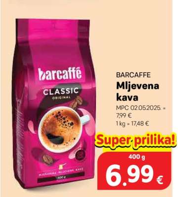 Barcaffe Mljevena kava