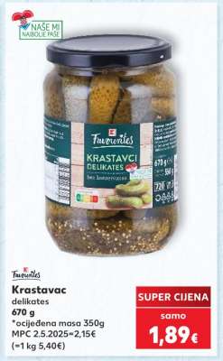 K Favorites Krastavac delikates
