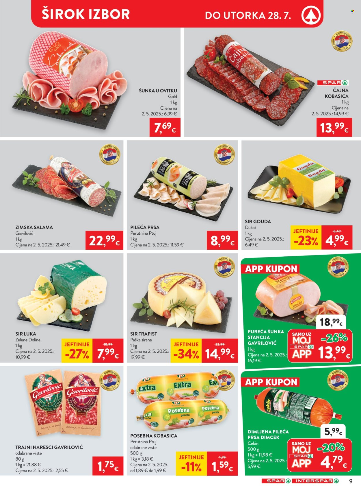 SPAR katalog - 22.07.2026. - 28.07.2026. Stranica 13