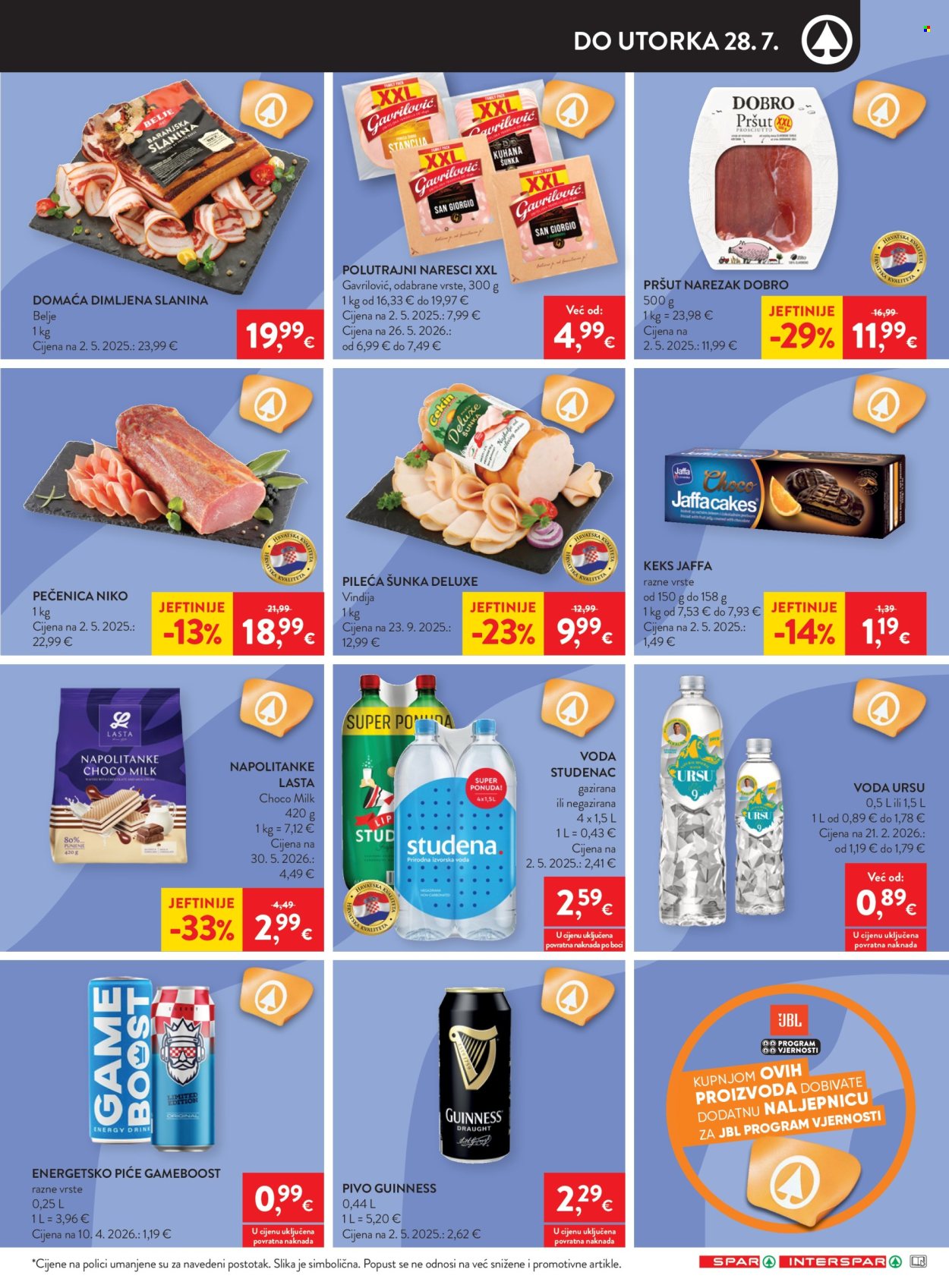 SPAR katalog - 22.07.2026. - 28.07.2026. Stranica 19