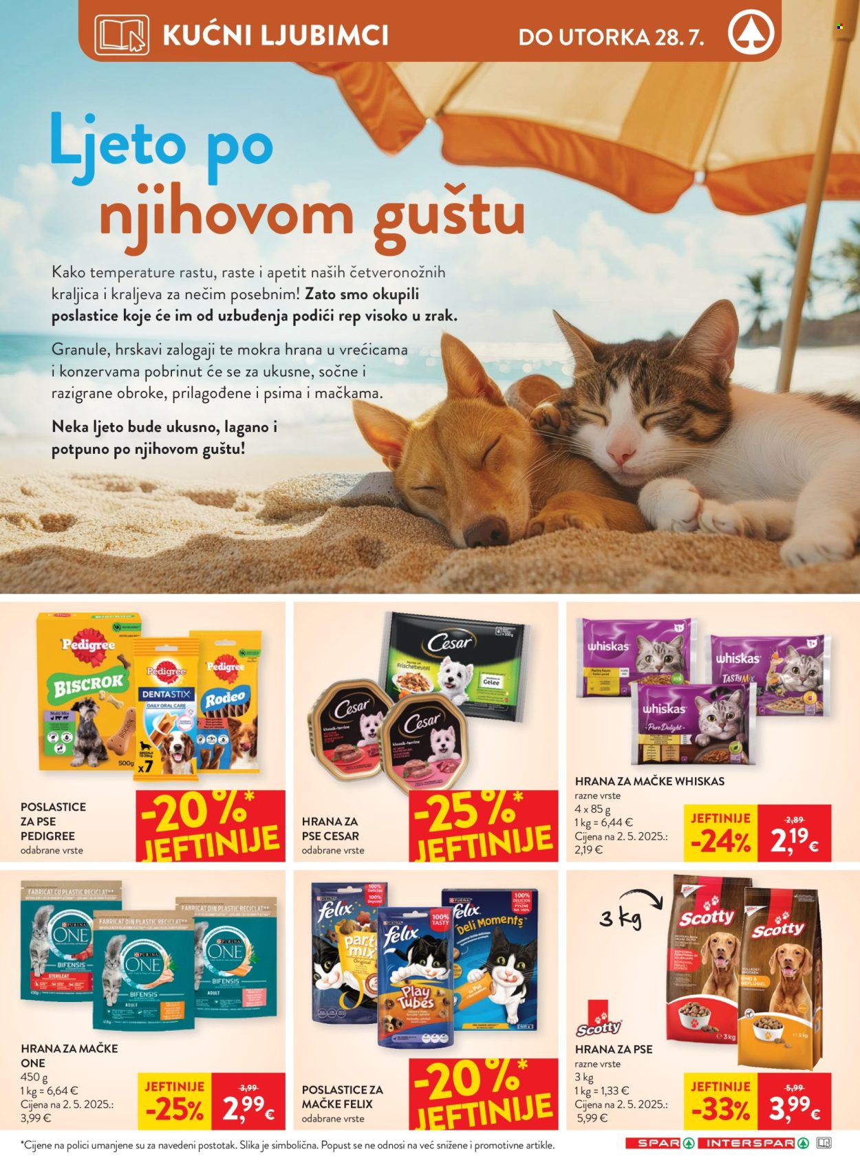 SPAR katalog - 22.07.2026. - 28.07.2026. Stranica 33