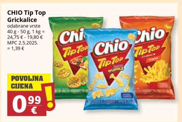 CHIO Tip Top Grickalice