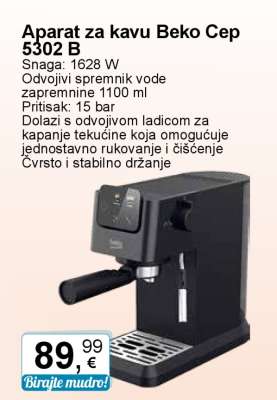 Aparat za kavu Beko Cep 5302 B