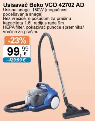 Usisavač Beko VCO 42702 AD