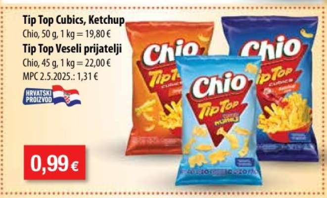 Tip Top Cubics, ketchup