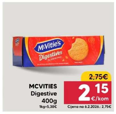 MCVITIES Digestive