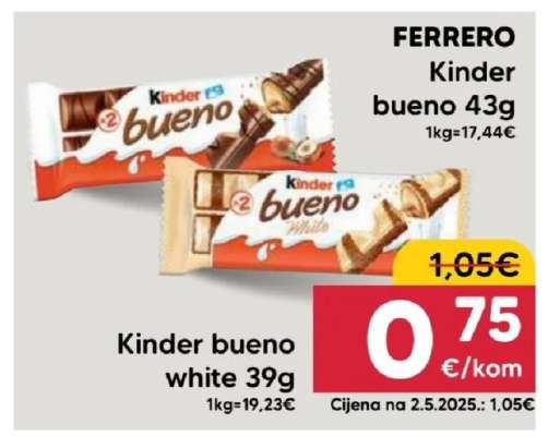 Kinder bueno 43g