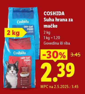 Coshida Suha hrana za mačke