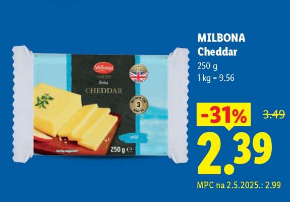 Milbona Cheddar