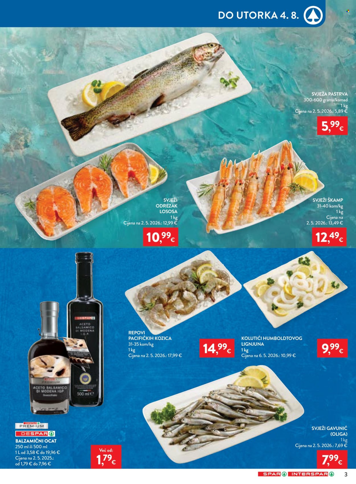 INTERSPAR katalog - 29.07.2026. - 04.08.2026. Stranica 3