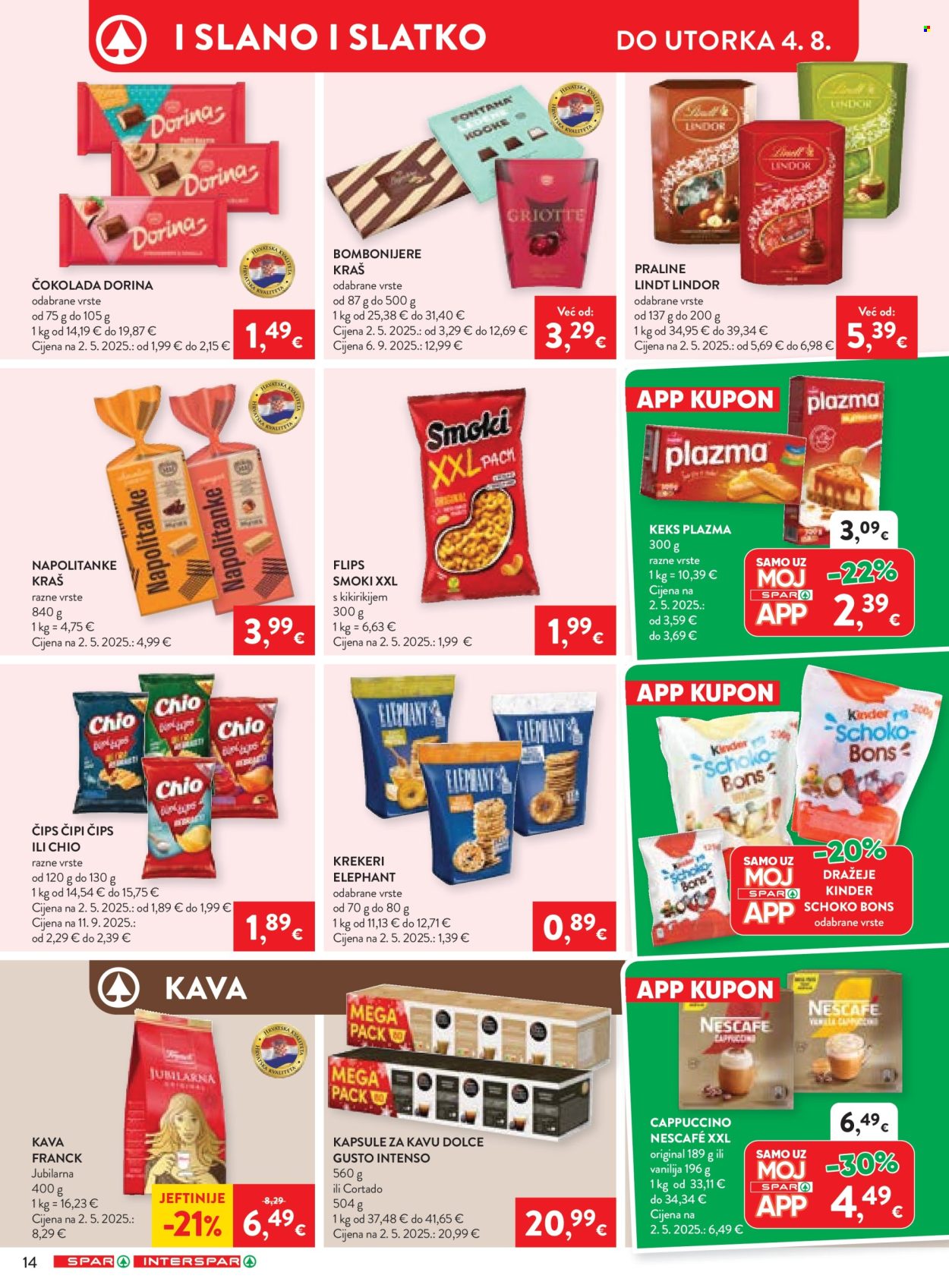 INTERSPAR katalog - 29.07.2026. - 04.08.2026. Stranica 23